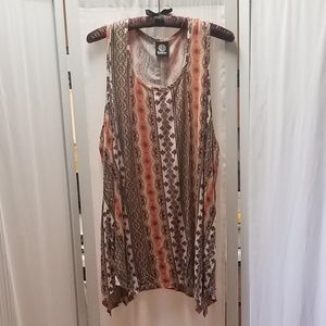 Bobeau boho tank top